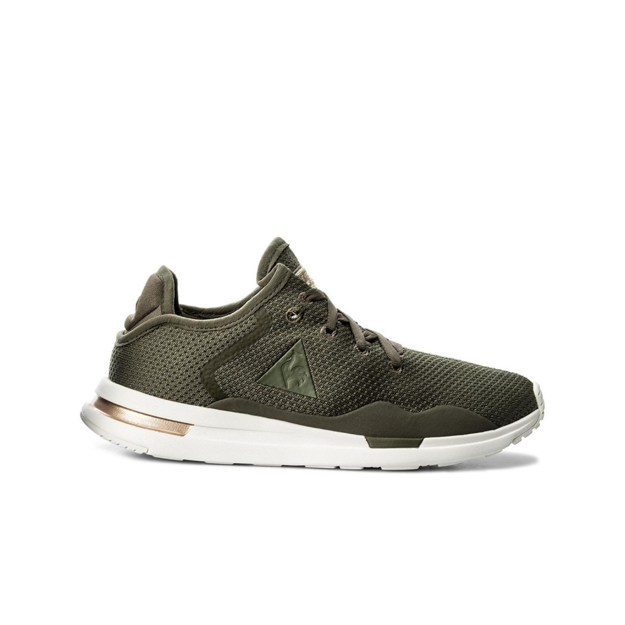 Le Coq Sportif Solas funkelnd Dunkelgrünen Trainer Dunkelgrüne Trainer