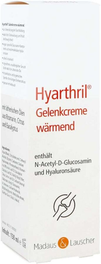 Hyarthril Gelenkcreme wärmend im Spender
