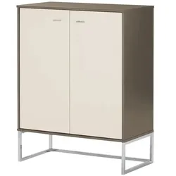 Highboard   ¦ creme ¦ Maße (cm): B: 80 H: 105 T: 43.0