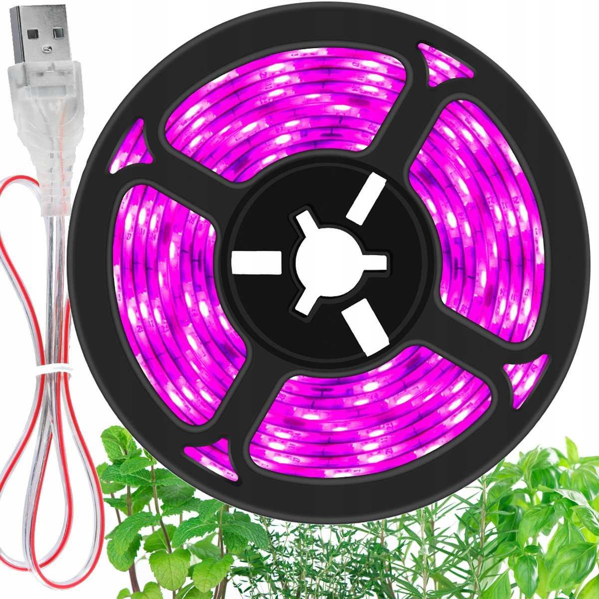 Plant Heckermann LED-stripset, 3 meter, USB, IP20