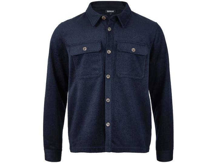 Sergio Overshirt navy S