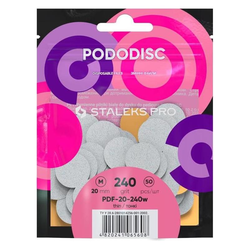 Staleks Pododisc Pro M Replaceable Pads 240 50Pcs. (50x) (44999446)