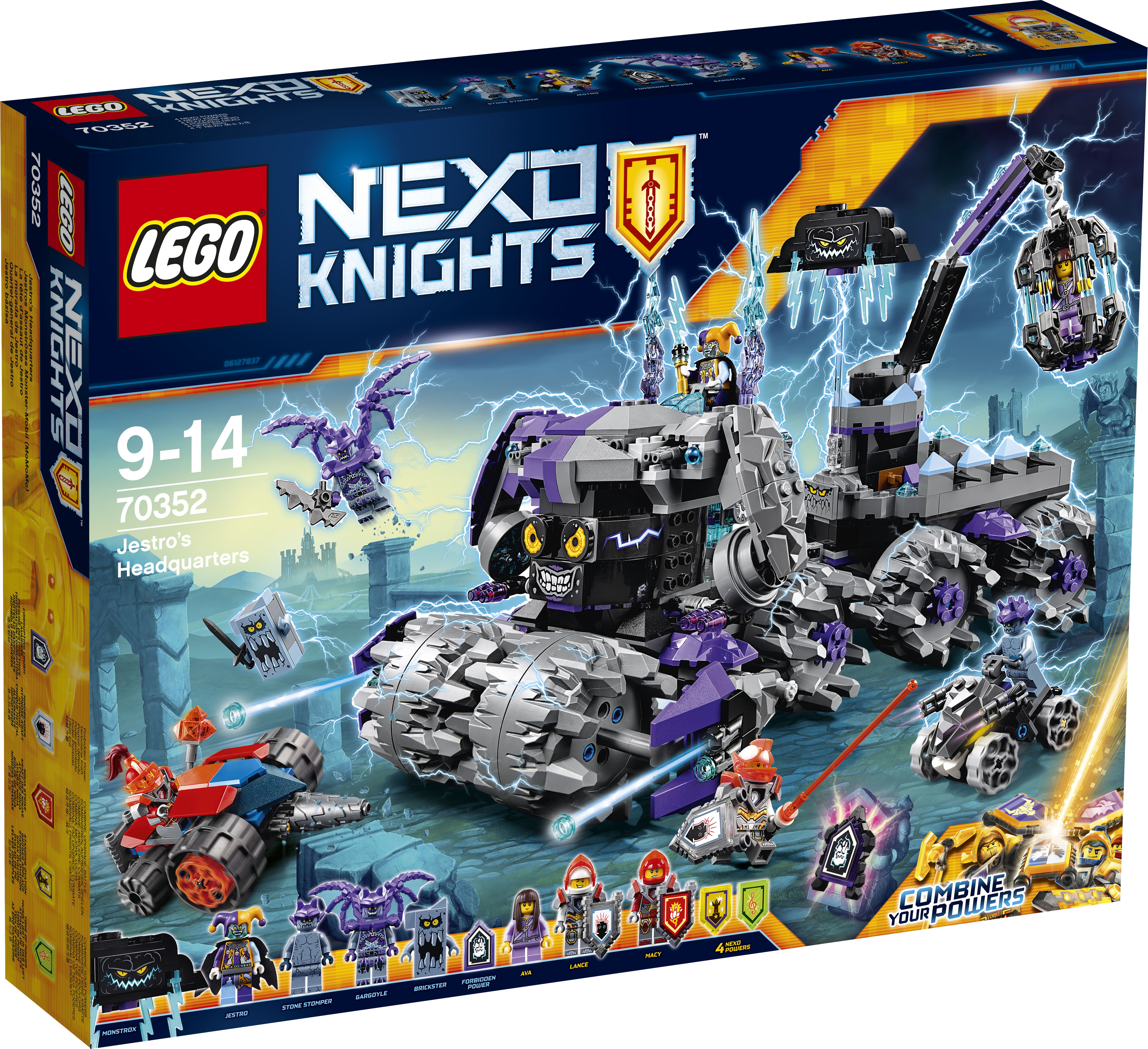 LEGO Nexo Knights Jestros Monströses Monster-Mobil (MoMoMo 70352