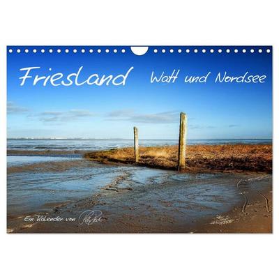 Friesland - Watt und Nordsee / CH-Version (Wandkalender 2026 DIN A4 quer), CALVENDO Monatskalender