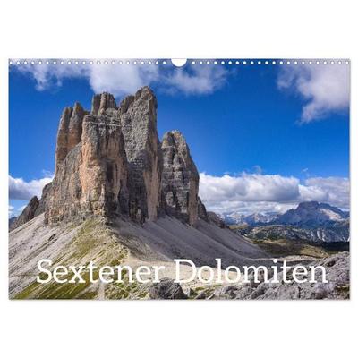 Sextener Dolomiten (Wandkalender 2027 DIN A3 quer), CALVENDO Monatskalender