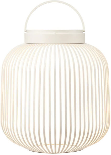 Blomus Steel Lamp Silk Grey 30.5cm H x 30.5cm W x 30.5cm D