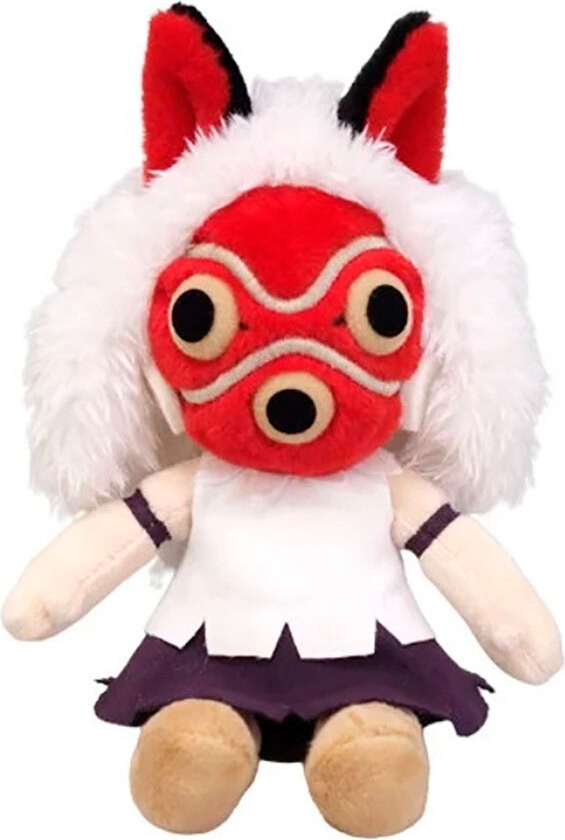 Semic Prinses Mononoke Otedama pluche knuffel San, 21 cm