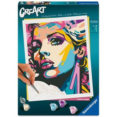 CreArt Adults Trend - Farbenfrohe Frau