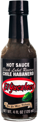 El Yucateco Habanero Black Label Reserve 120ml