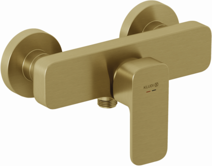 Kludi RENON Brausearmatur 42831N075 eigensicher Brushed Gold (18) PVD