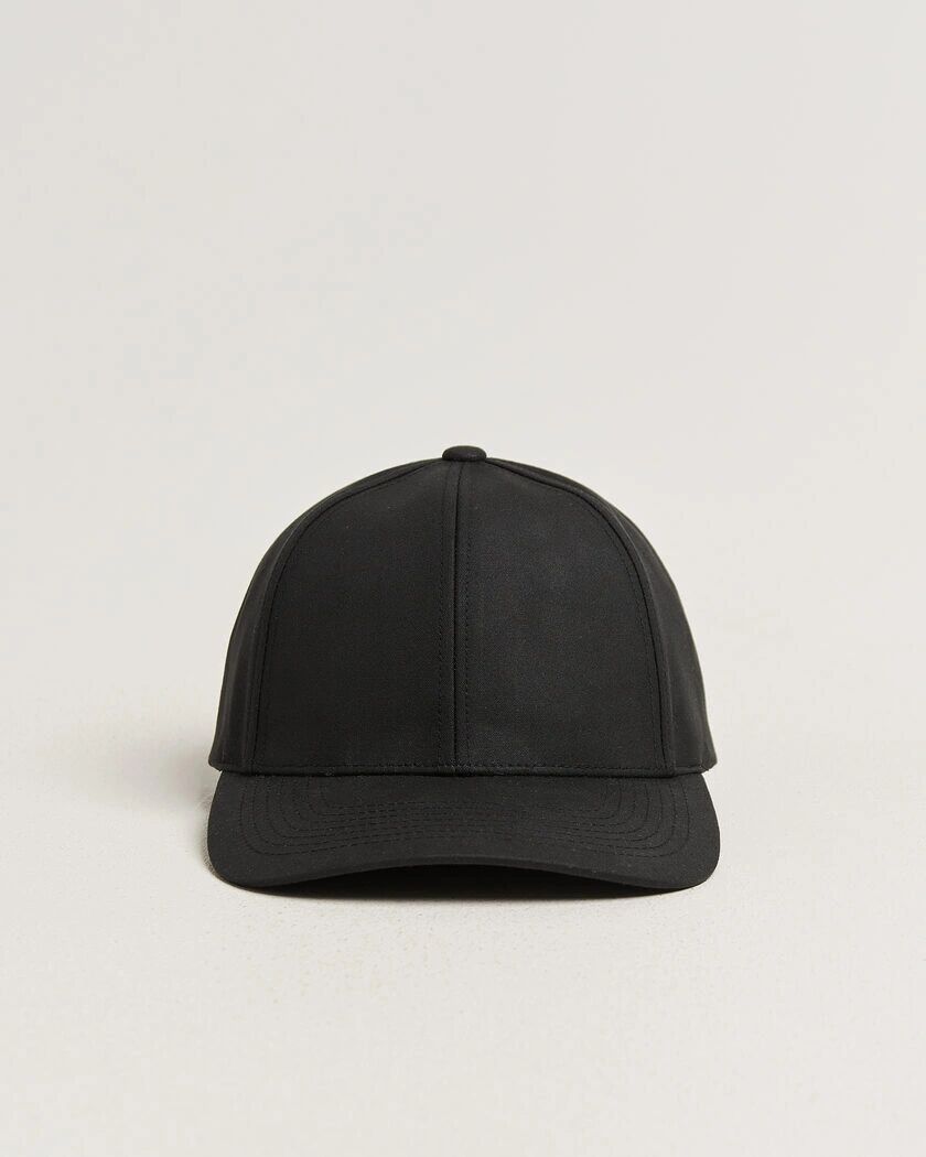Varsity Headwear Oilskin Baseball Cap Black