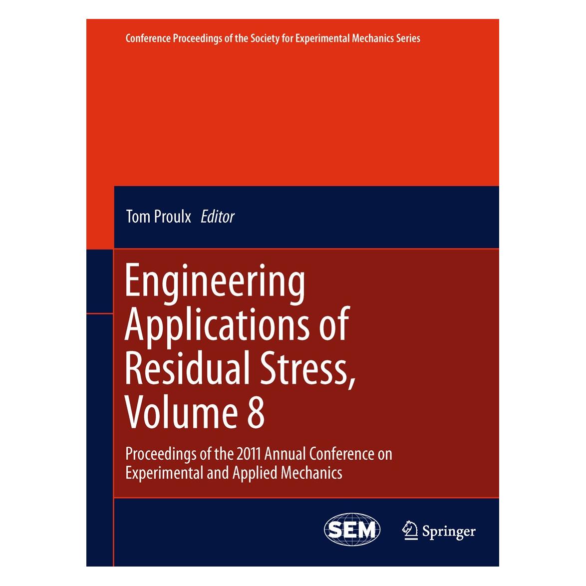 Springer Engineering Applications of Residual St (Englisch, Hardcover, Tom Proulx) (9781461402244)