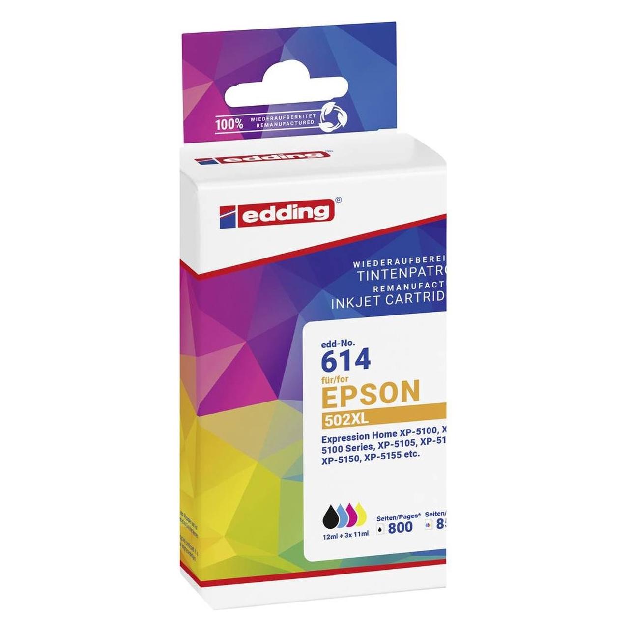 Edding EDD-614 (BK, C, M, Y) (18-614/18-614-01)