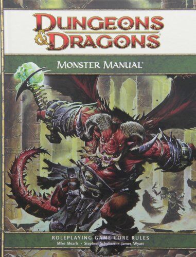 Dungeons & Dragons: Monster Manual, 4th Edition (Hardcov - Preis vom 09.10.2026 07:28:09 h
