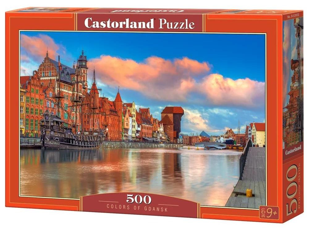 Castorland Puzzel Barvy van Gdańsk 500 stukjes