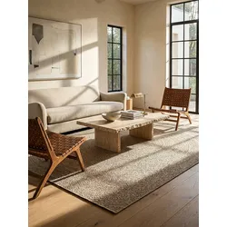Flachgewebe-Teppich Pflegeleicht Natur 240x340 cm - CORDEV   Kadima