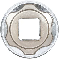 BGS Steckschlüssel-Einsatz Super Lock Antrieb Innenvierkant 12,5 mm (1/2") SW 27 mm - 2427