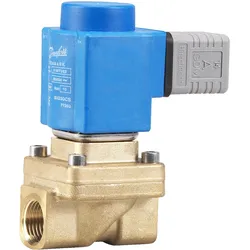 Danfoss Magnetventilgehäuse EV 250B 12BD G 1/2, kvs 4,0, Wasser/Dampf, NC