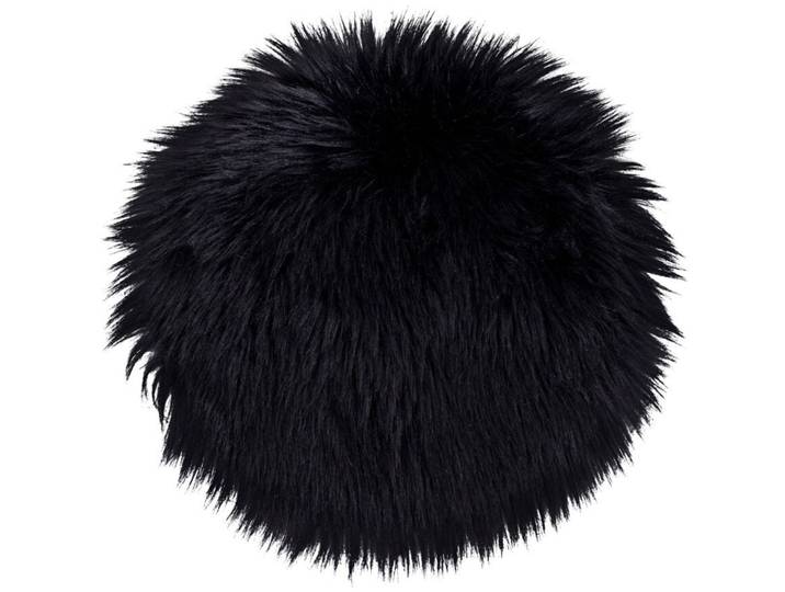 Sitzkissen Qirena schwarz Polyester B 35 T 35 cm - Sitzkissen