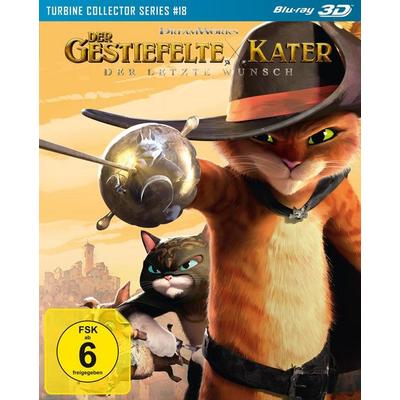 Der gestiefelte Kater: Der letzte Wunsch (Puss in Boots: The Last Wish) - 3D - Turbine Collector Series & 18 (Blu-ray 3D), Blu-ray