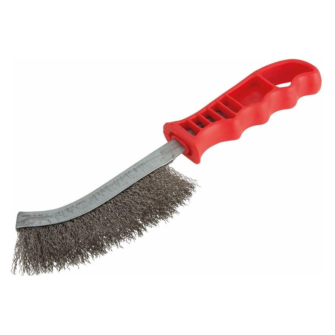 wolfcraft 1 Edelstahldraht-Handbürste 265mm (2717000)