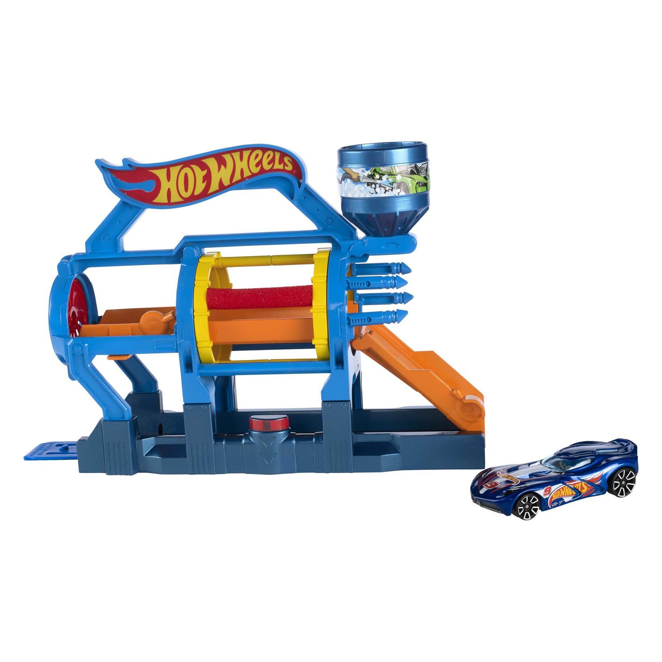 Hot Wheels Ausklappbares Waschanlage (FJN35)