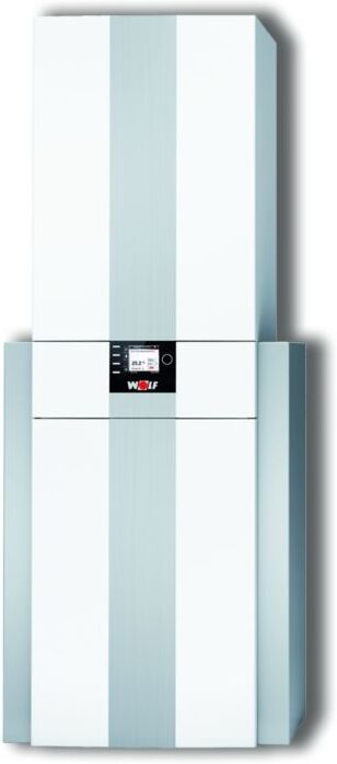 Wolf CGS Gasbrennwert-Zentrale 8615015 2-20/160L, mit Warmwasser-Schichtenspeicher
