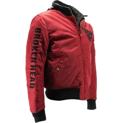 Broken Head Bomberjacke BND Logo Rot XL