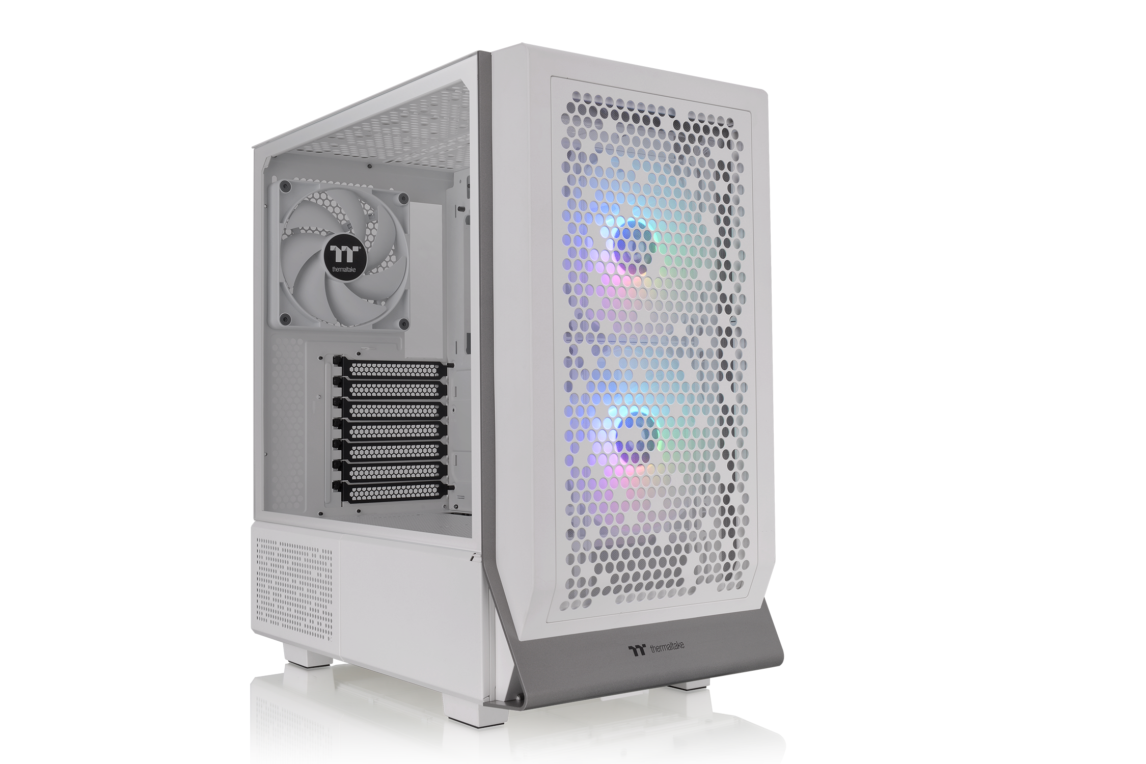Thermaltake Ceres 300 Gaming PC Gehäuse Midi-Tower Weiß Seitenfenster