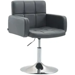 CLP Lounger Los Angeles Kunstleder grau