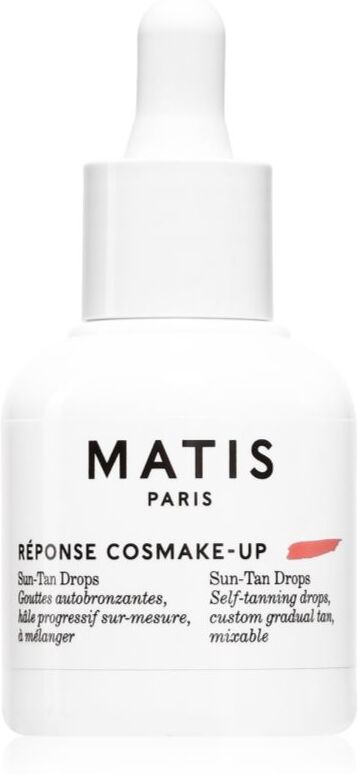 MATIS Paris Réponse Cosmake-Up Sun-Tan Drops concentré auto-bronzant visage 30 ml