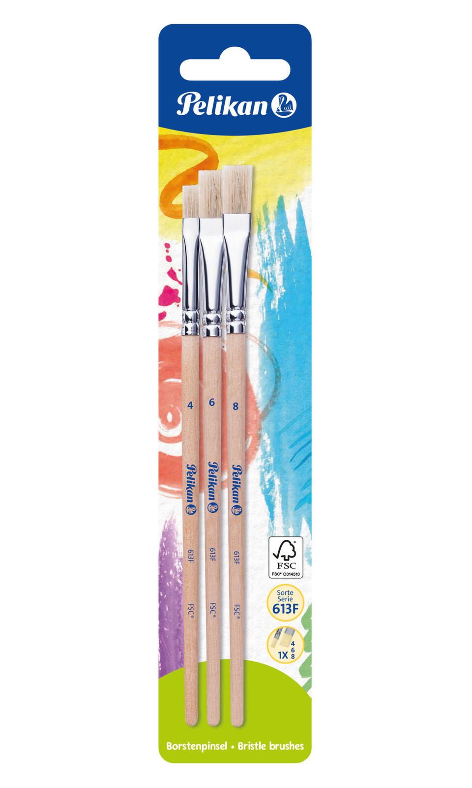 Pelikan Pinsel-Set 3-teilig 100401589