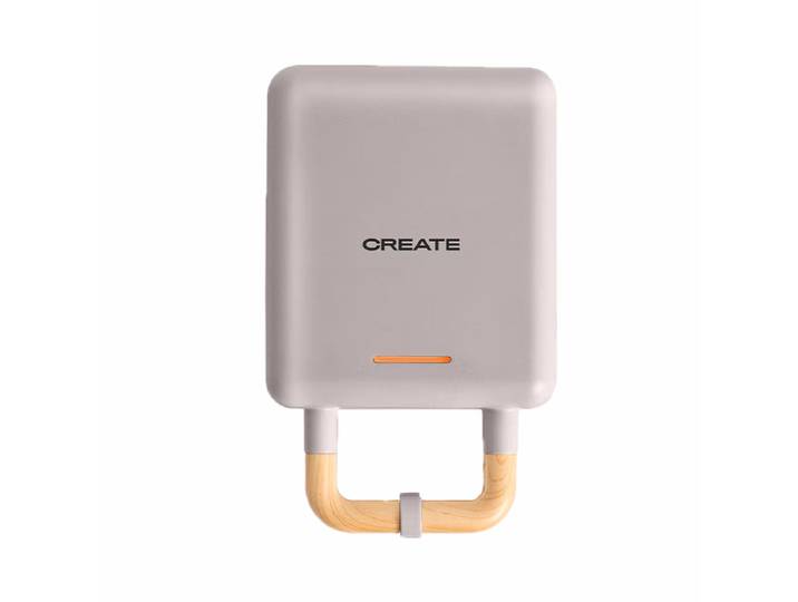 CREATE STONE 2 IN 1 COMPACT grau Sandwich Maker – Sandwichmaker/Sandwichtoaster