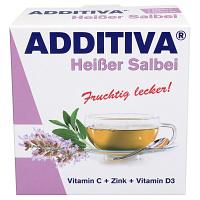ADDITIVA heißer Salbei Pulver Sachets 120 g