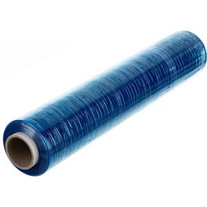 Böttcher-AG Stretchfolie 50cm x 300m, 17my Stärke, ca. 2,5kg, blau, lebensmittelecht
