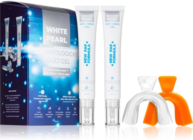 White Pearl System PAP Whitening gel blanchissant stomatologique 2x40 ml