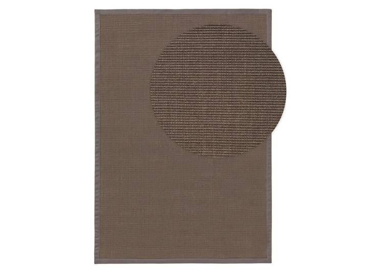 Kunstloft Sisalteppich Sana Grau 300/400 cm, Naturmaterialien, Beton Optik, Rechteckig, 300x1 cm, für Fußbodenheizung geeignet, Teppiche & Böden, Teppich