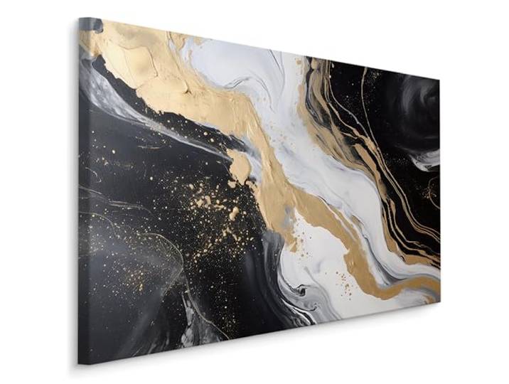 Muralo Wandbilder Vintage, Glamour, Loft Stil, Aufhängefertig - 100x70 cm