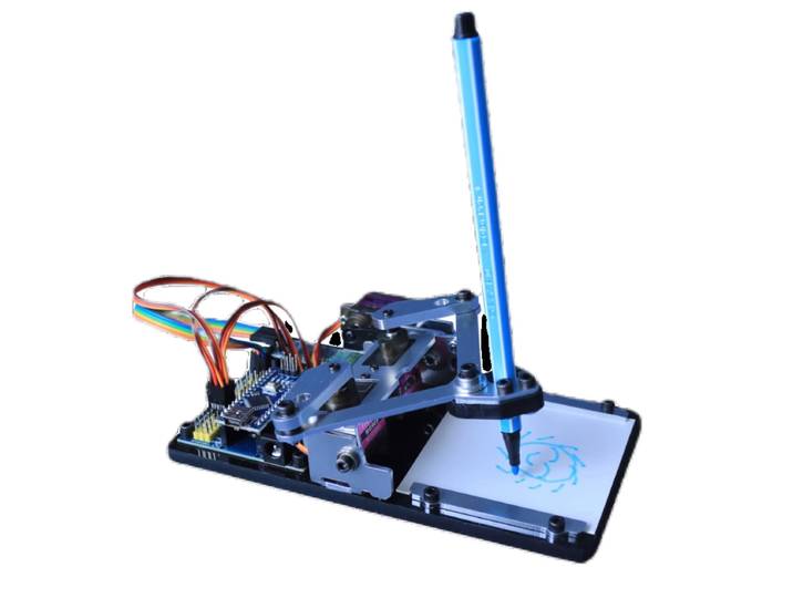 Drawbot Robot MG90S manipulateur Artboard Bots APP Machine à dessin pour Robot Arduino Kit de bricolage pour démarreur de Robot Programmable NANO