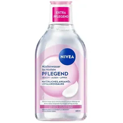 2x Nivea, Gesichtsreinigung, Pflegendes Mizellenwasser (Gesichtswasser, 400 ml)