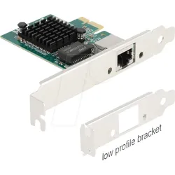 DELOCK 88204 - Netzwerkkarte, PCIe, Gigabit Ethernet, 1x RJ45