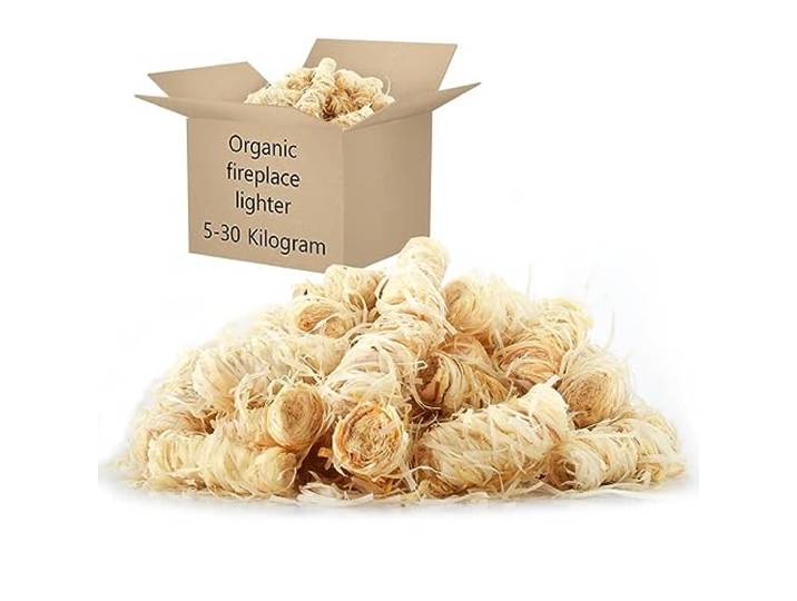vidaXL Aanmaakmiddel BIO 30 kg, houtwol, aanmaakmiddel, aanmaakmiddel bbq, hout wol, aanmaakmateriaal, aanmaak middel