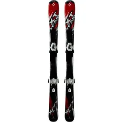 TECNOPRO Kinder All-Mountainski XT Team Jr. + NTC45/NTL75, Größe 140 in Schwarz Schwarz