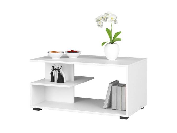 designimpex Couchtisch Design Couchtisch AP-111 mit Ablage Wohnzimmertisch Tisch Sofatisch, Funktionstisch, Wohnzimmertisch, Tisch, Esstisch, Sofatisch