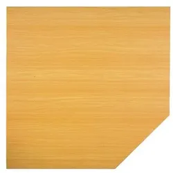 OTTO Office Premium Verkettungsplatte Trapez braun, 120x2.5x120 cm