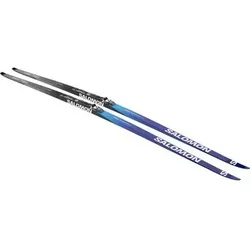 SALOMON Langlauf Ski S/MAX SKATE +PLK PRO, Größe 182 in Blau Blau