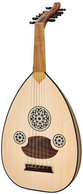 Saz 166-AK Turkish Oud Apricot