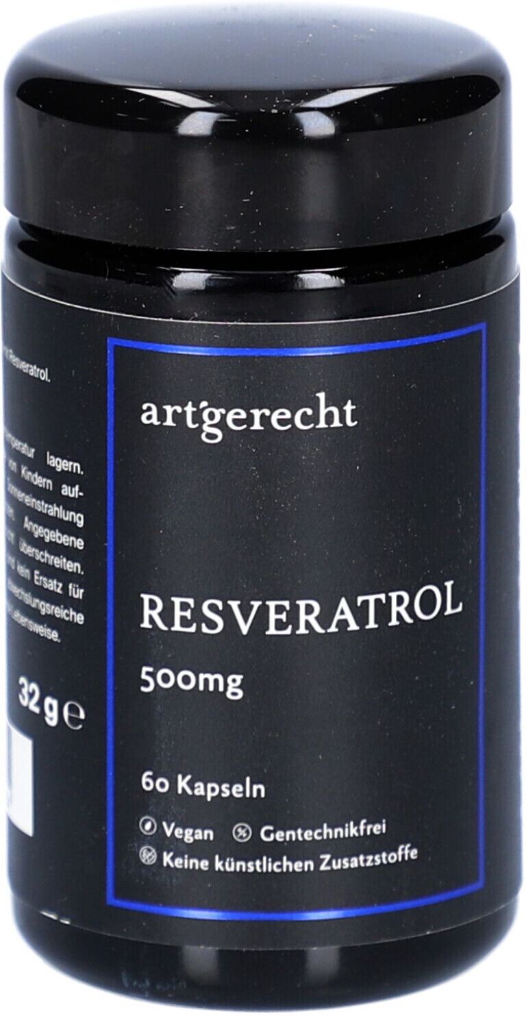 Art´gerecht Resveratrol Kapseln 60 St