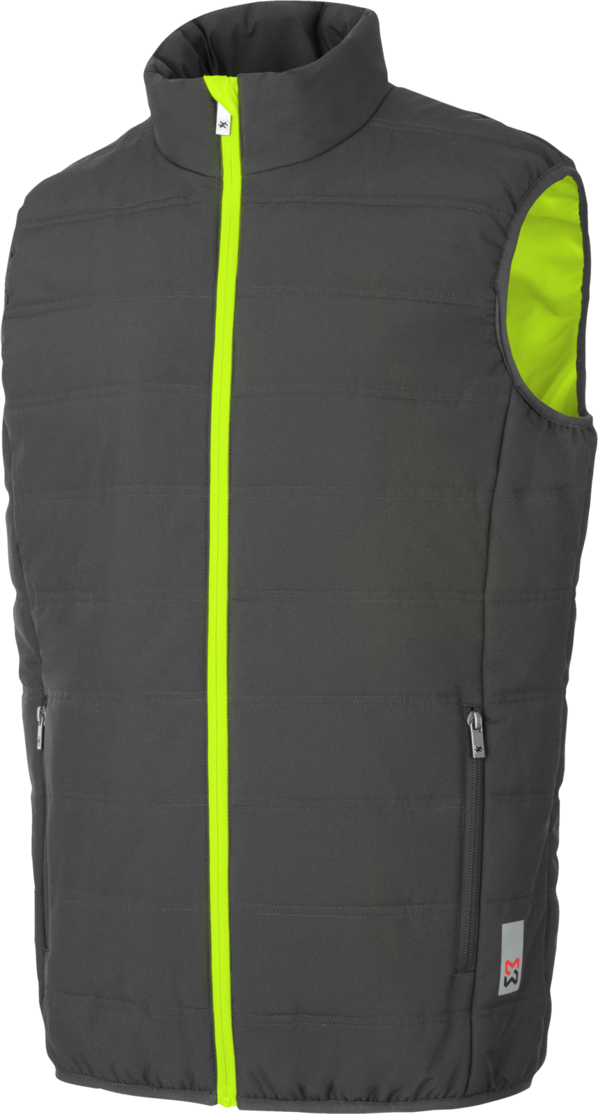 Gilet de travail Matelassé Moon Würth MODYF Anthracite/Lime Gris foncé L