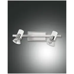 Fabas Luce Alice Spot GU10 2X50W Metall Weiss